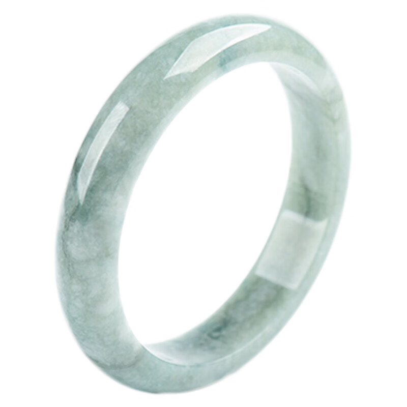 凤禧珠宝 天然飘花翡翠手镯