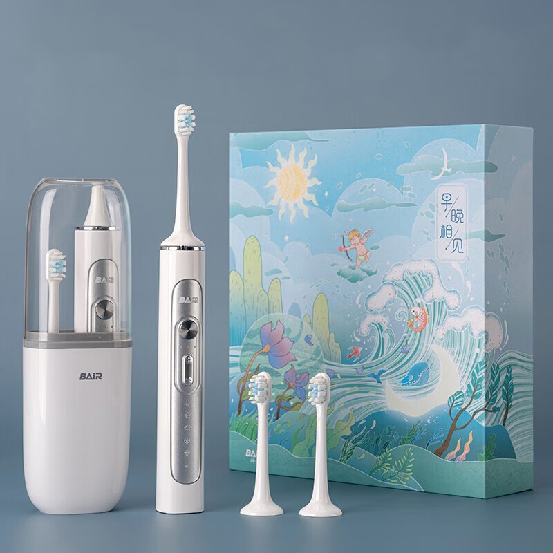 拜尔 充电式声波电动牙刷