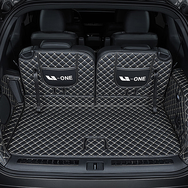 指南针 黑米色耐磨后备箱垫