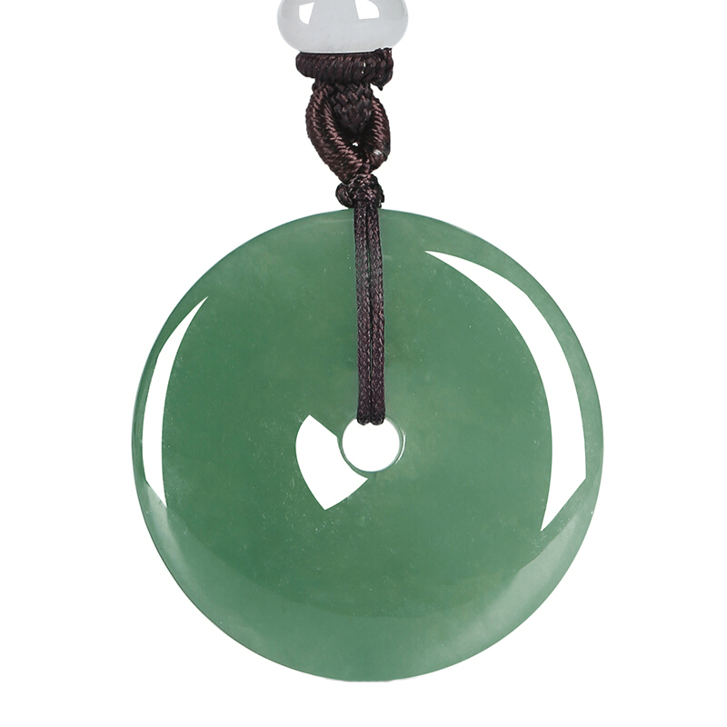 凤禧 平安扣 翡翠吊坠