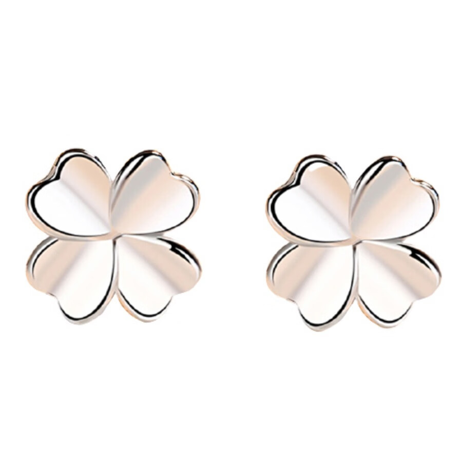 妙选 四叶草 耳饰