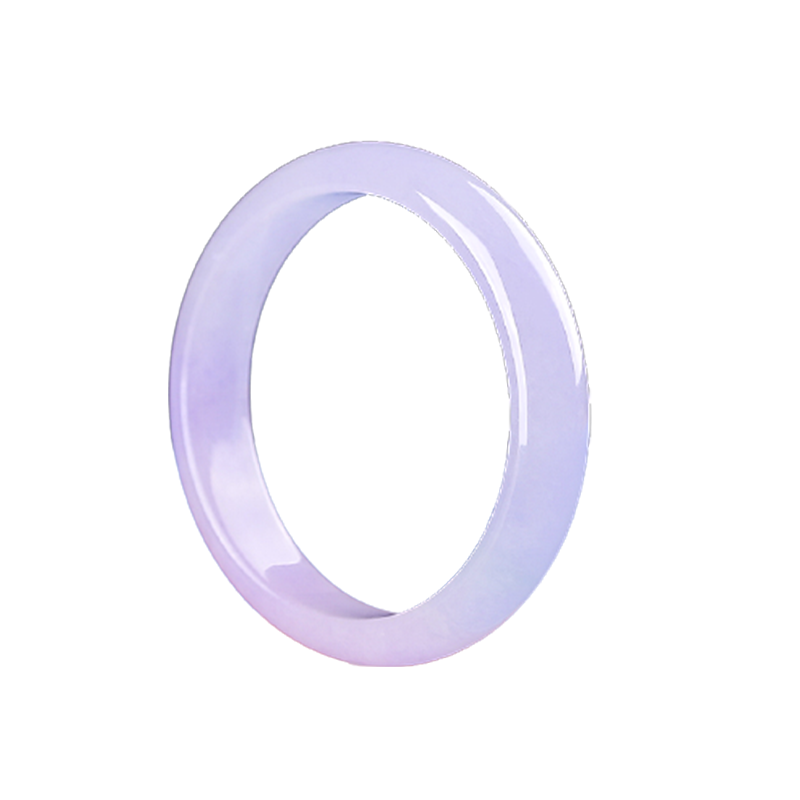 简瑶 冰糯种紫罗兰玉石手镯