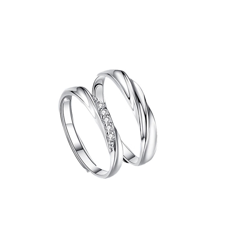 卡蒂罗 镶嵌施华洛世奇锆戒指