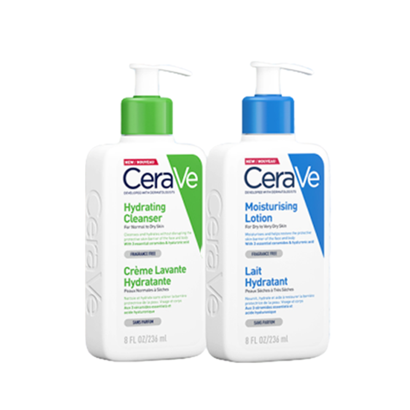 CeraVe 保湿洗护套装