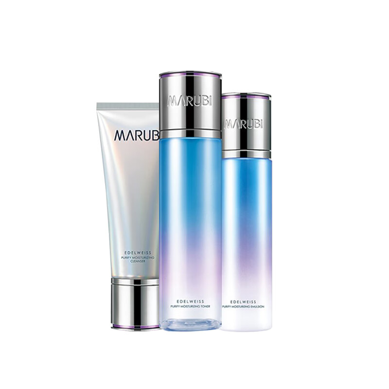 丸美 雪绒花保湿 护肤套装