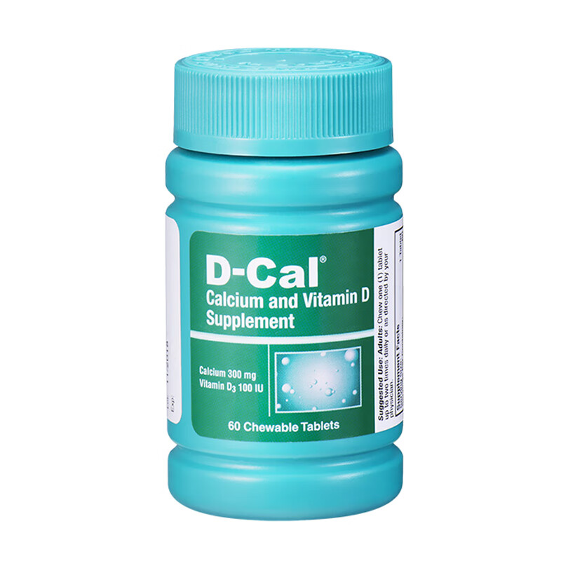 迪巧 成人维D钙咀嚼片