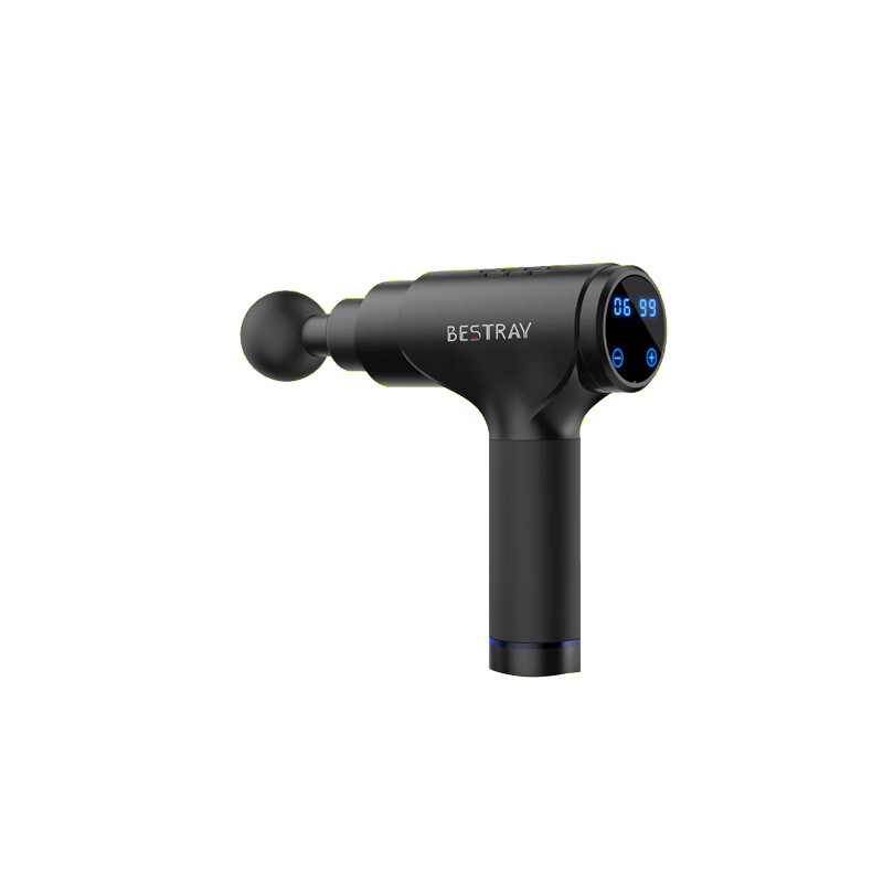 BSR 黑色可调节筋膜枪