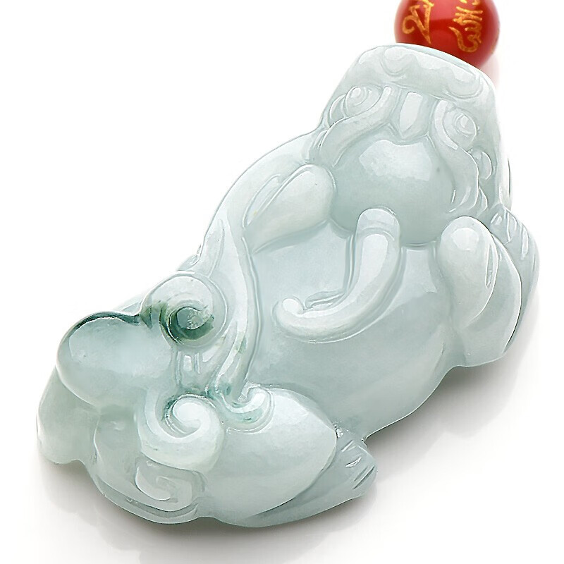 千载一玉 貔貅翡翠吊坠