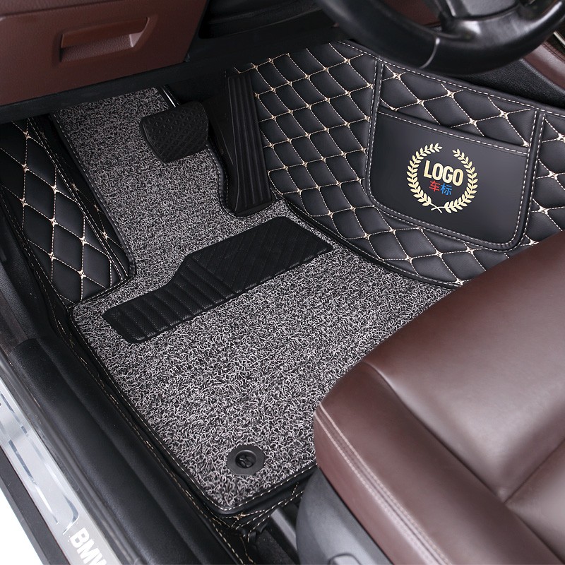 春洋大包围高边双层丝圈汽车脚垫