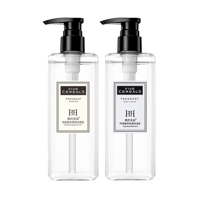 韩方五谷 玲珑香氛洗沐套装