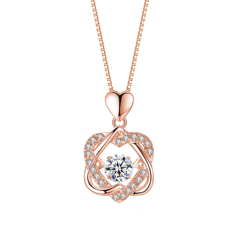 格诺曼恩 跳动的心锁骨链