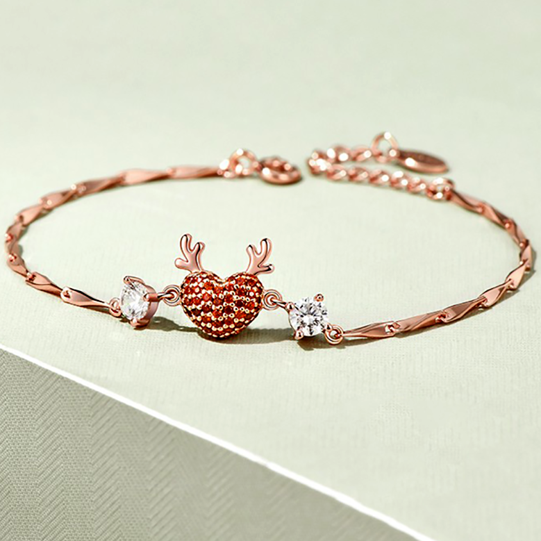 卡蒂罗 甜心萌鹿手链