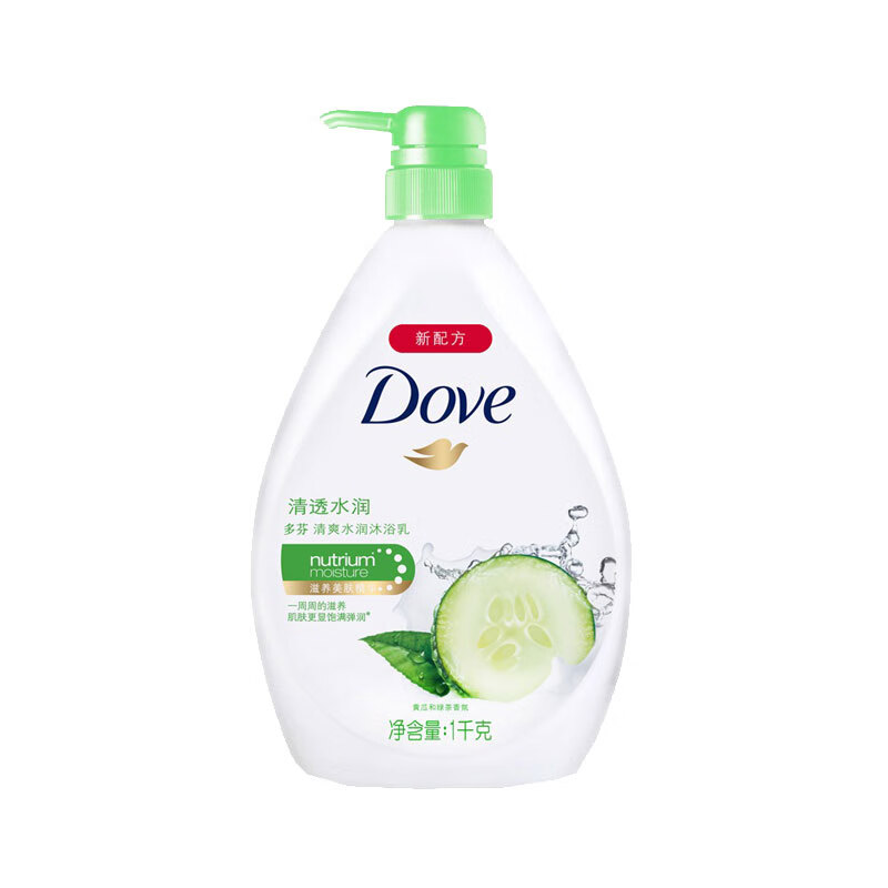 多芬 清新水透沐浴露