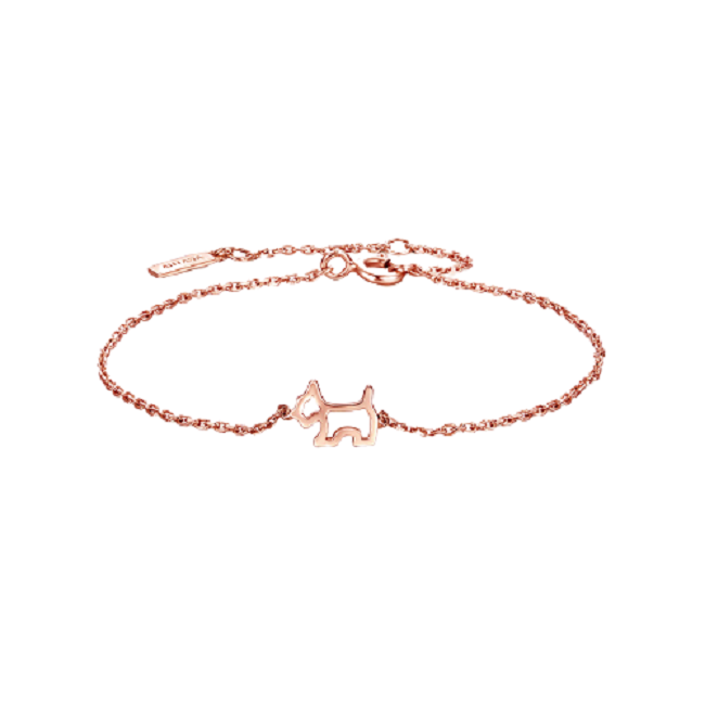 AGATHA 925银镂空手链