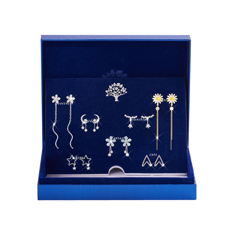 缔晶 长短款 耳饰