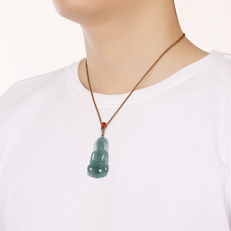 东方雅翠 浅色翡翠吊坠