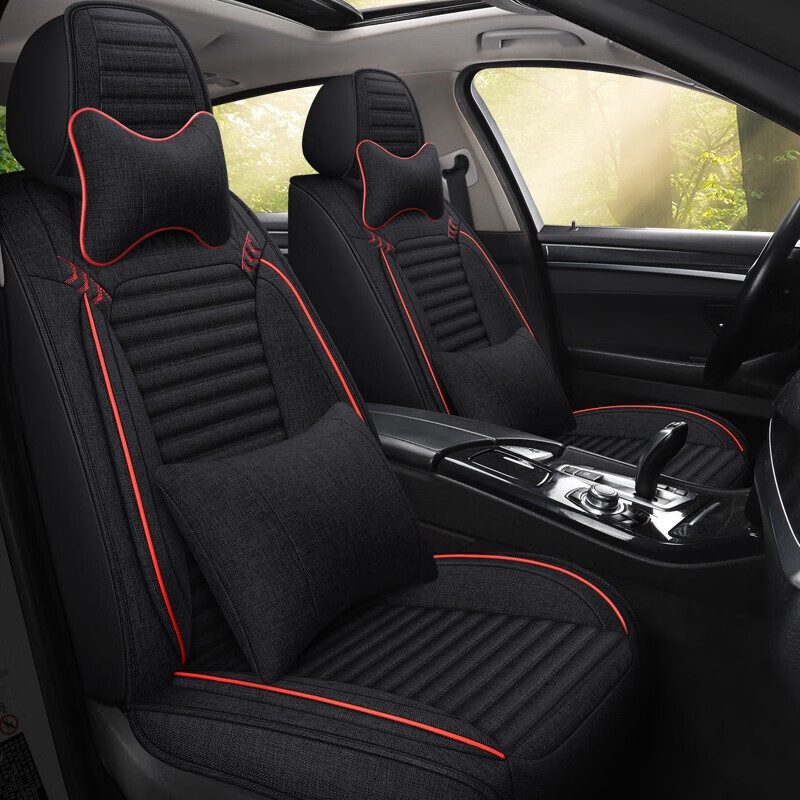 老垫家 纤维麻全包裹汽车座套