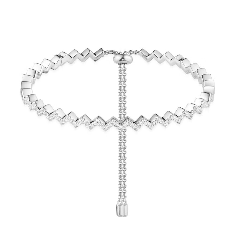 APM z字形经典银 手链