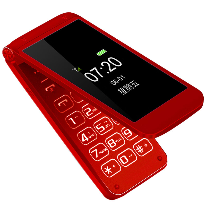 纽曼 4G全网通翻盖老人手机