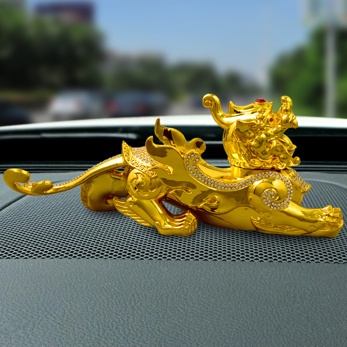 璐艺恺 合金貔貅平安汽车摆件