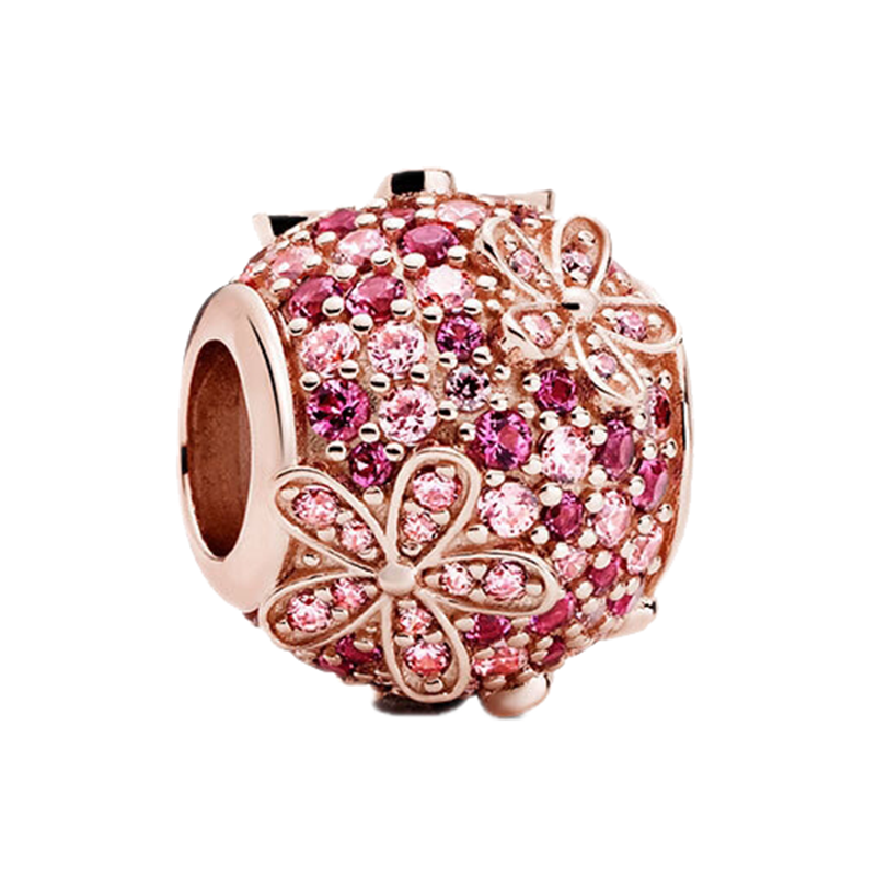 潘多拉密镶雏菊串饰