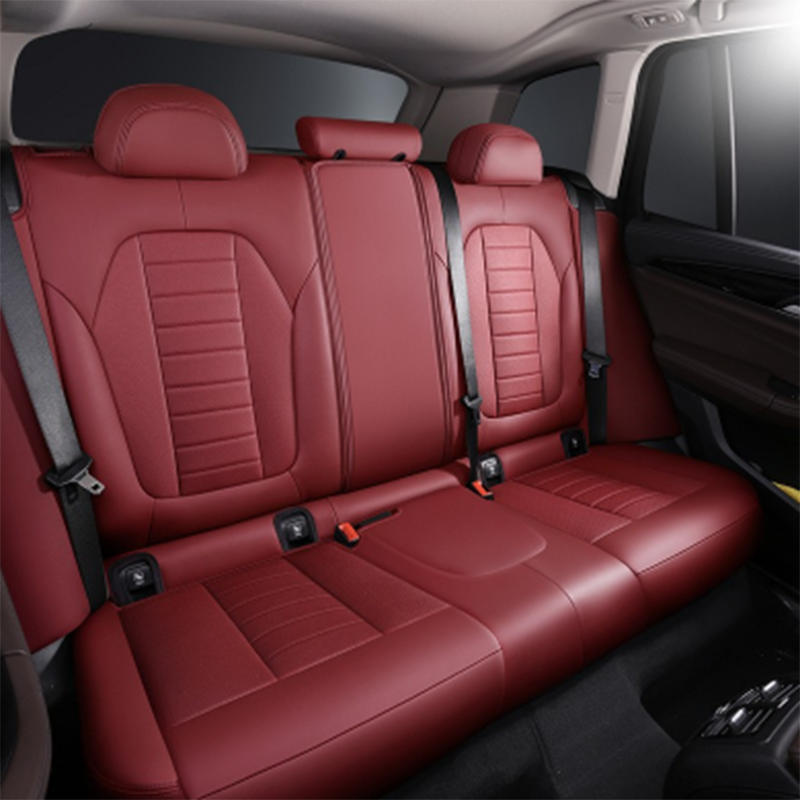 梦多福 打孔皮革靠背汽车座套