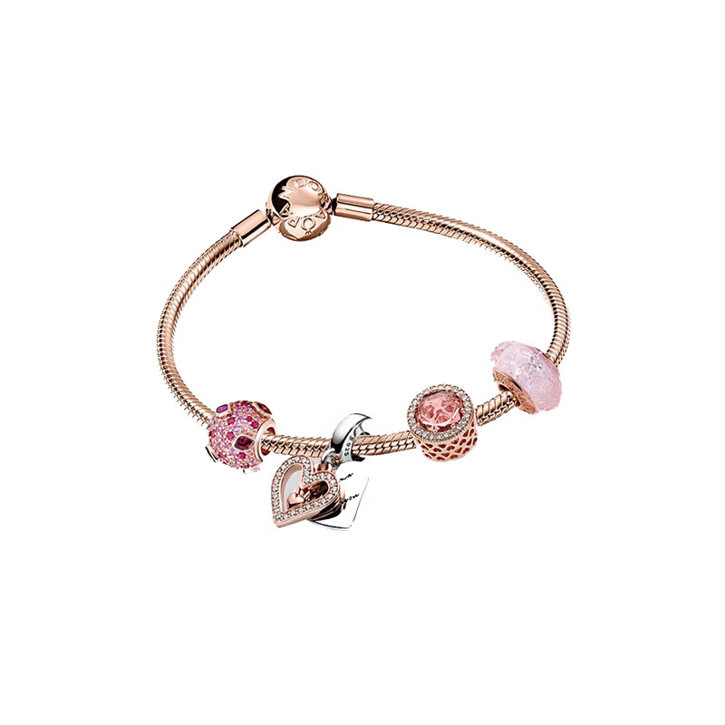 潘多拉 璀璨爱心手链