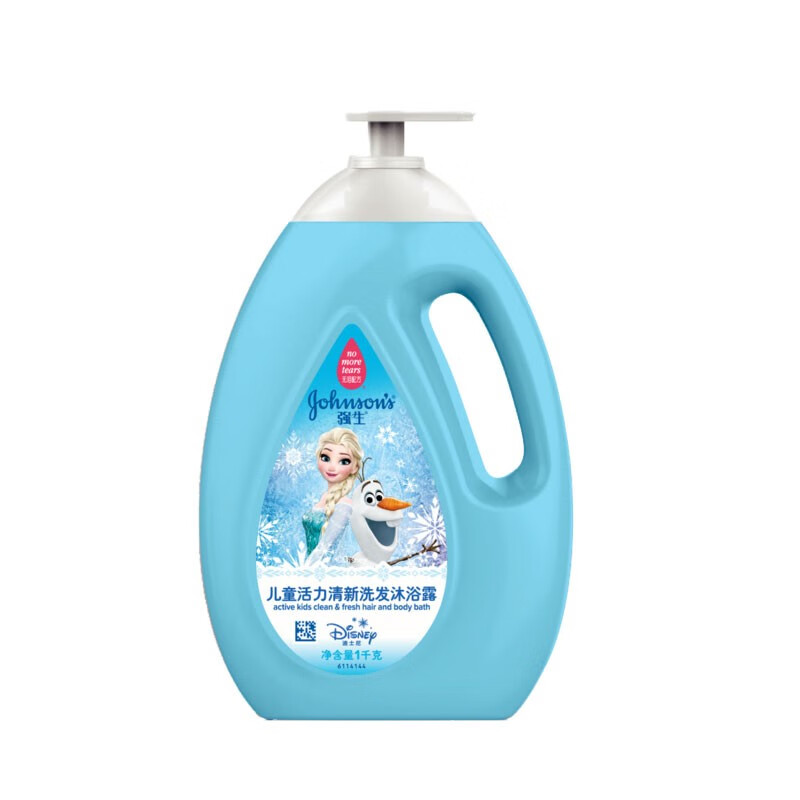 强生 活力清新洗发沐浴露