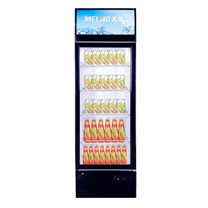 美菱 双层隔热玻璃冷柜