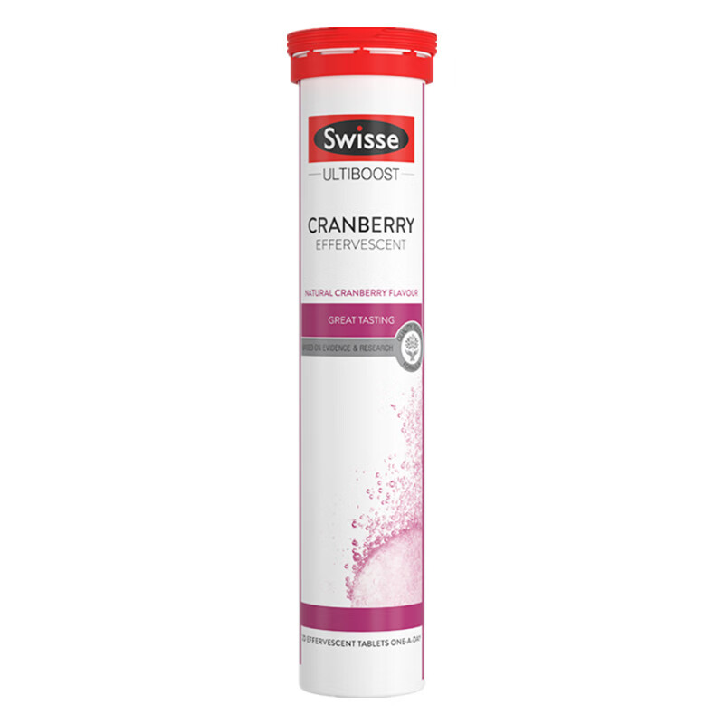 斯维诗 高浓度 蔓越莓泡腾片