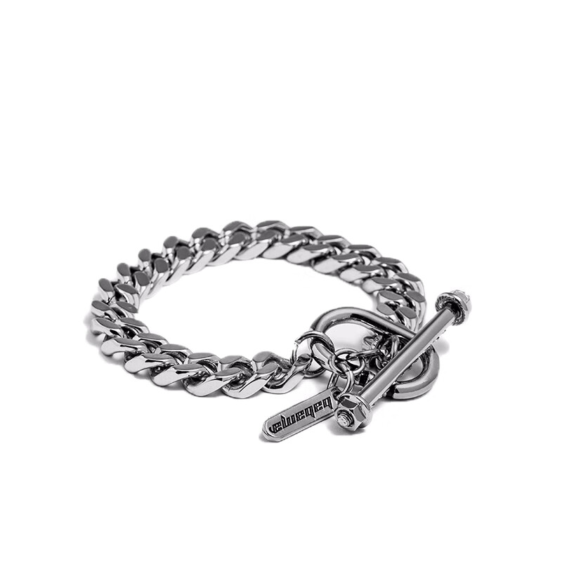 BABAMA 光泽持久钛钢手链