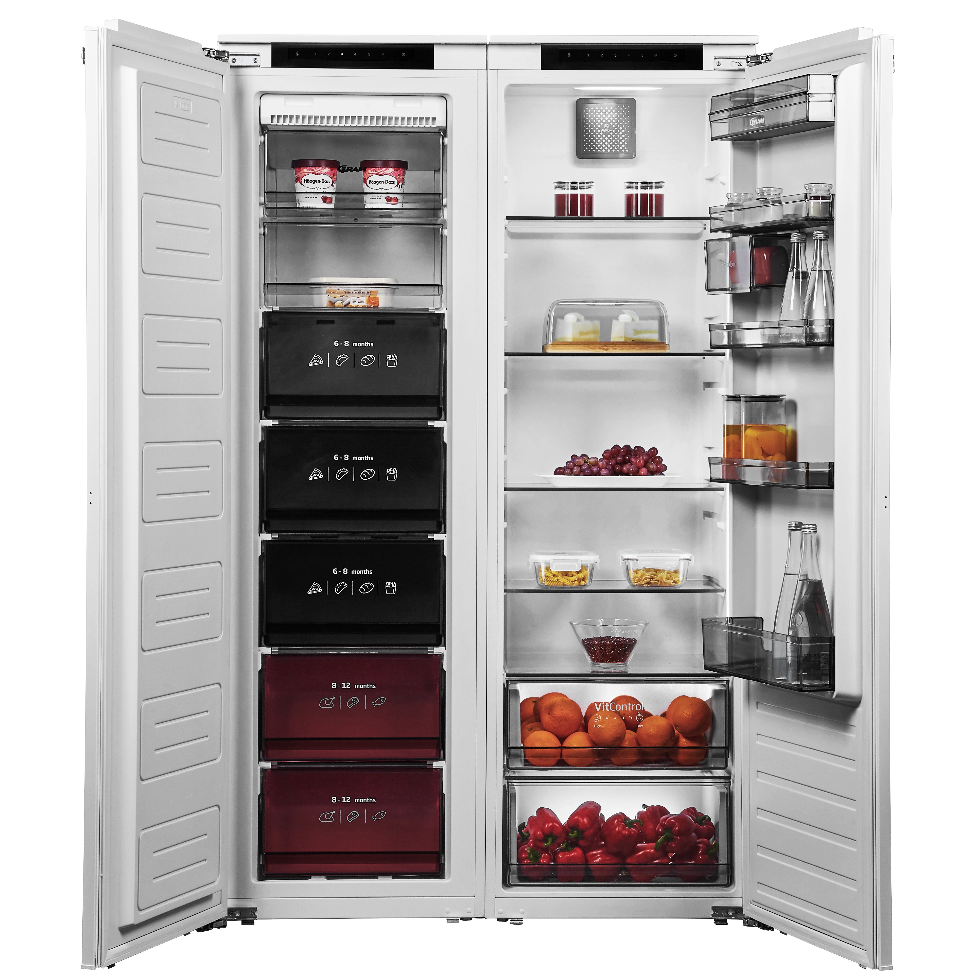 GRAM 冷藏冷冻组合冰箱