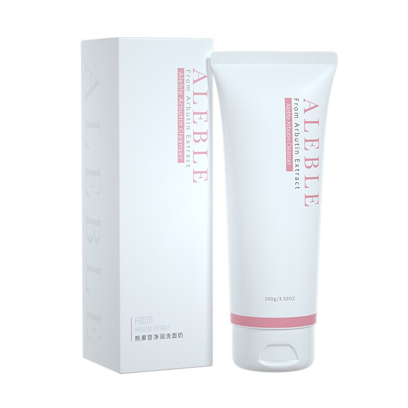 ALEBLE 熊果苷亮颜洁面乳