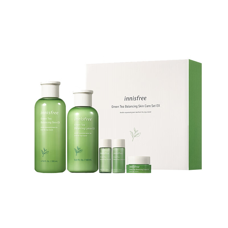 悦诗风吟 清爽控油 护肤套装