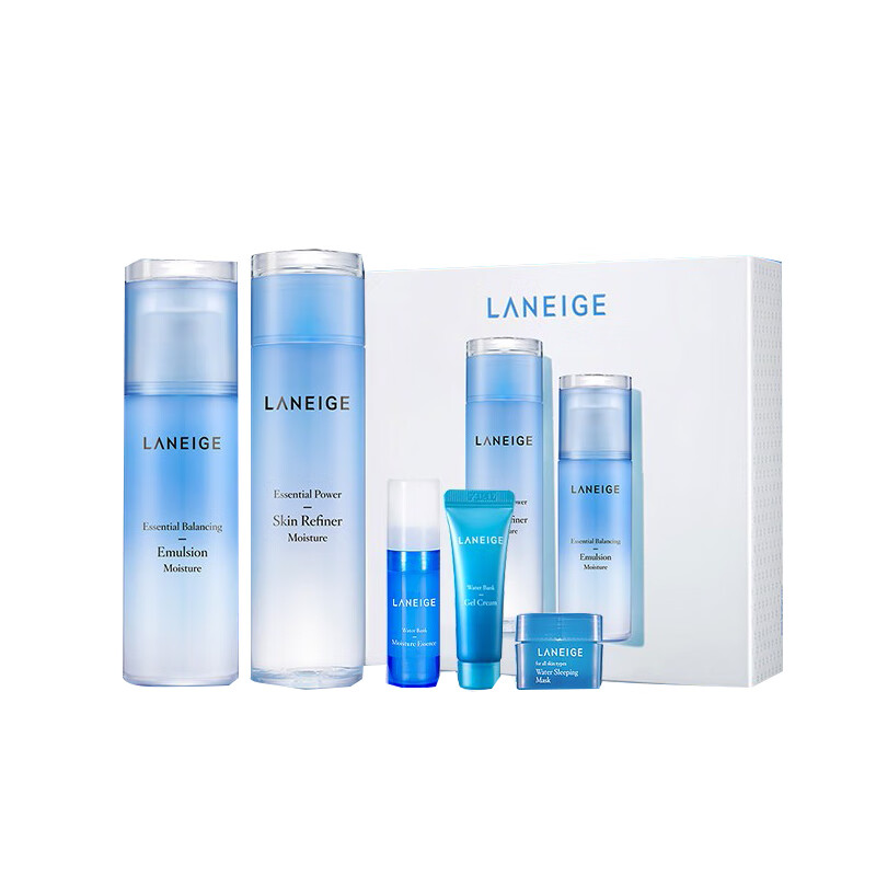 兰芝 润泽锁水护肤套装