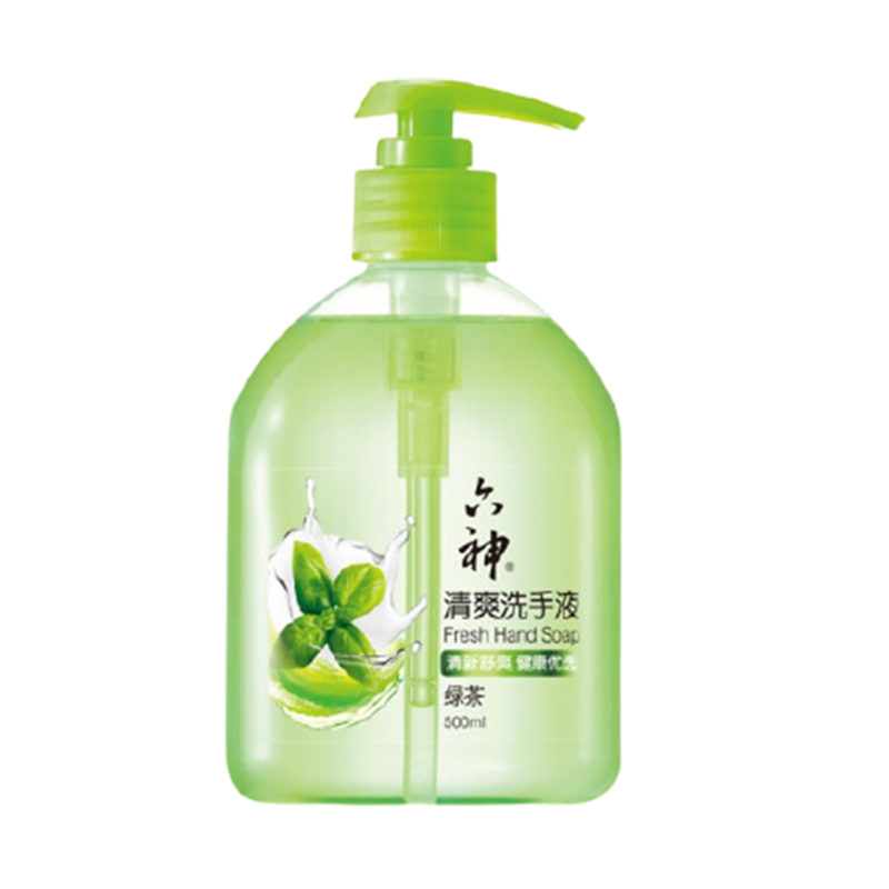 六神装 清爽绿茶 洗手液