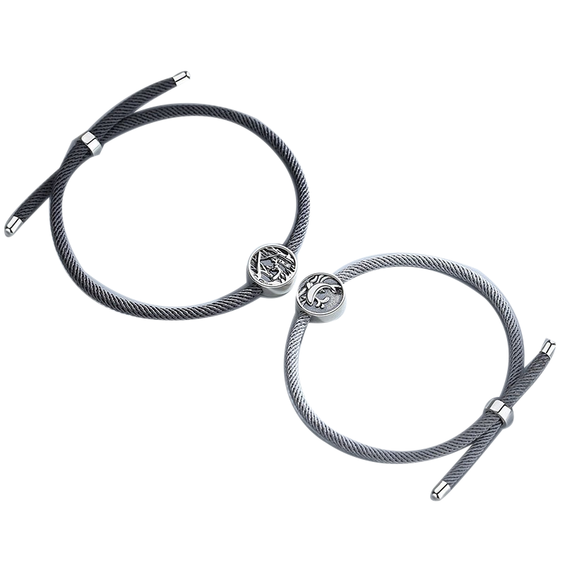 mini&yaya电镀情侣手链