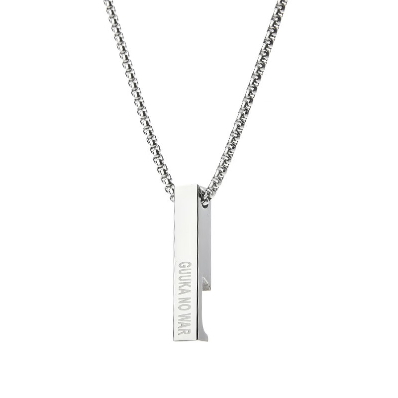 古由卡 长方体 项链