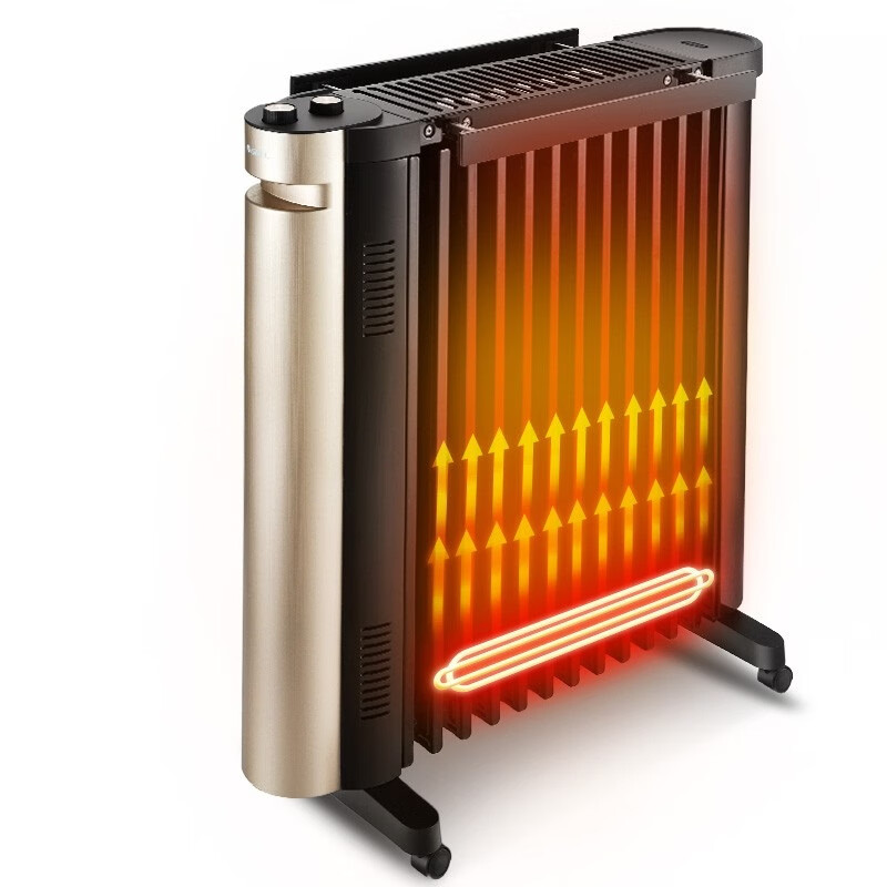 格力 加大散热片设计 取暖器