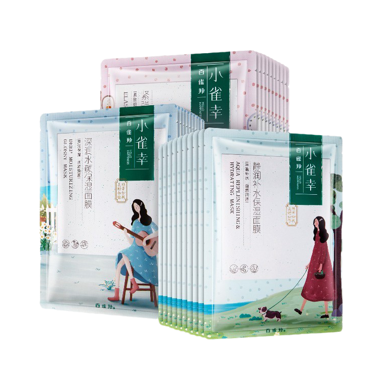 百雀羚 小雀幸补水紧致面膜