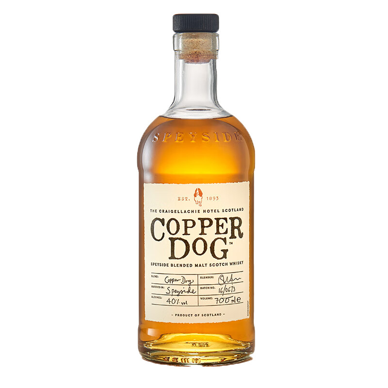 铜狗 进口调配麦芽 威士忌