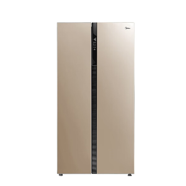 美的 抗菌保鲜对开门冰箱