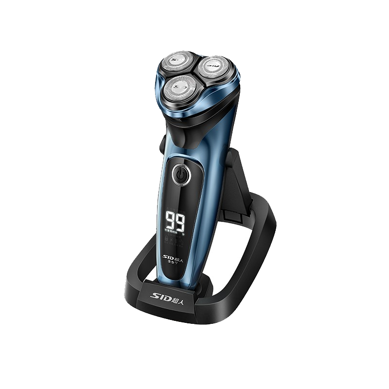 超人全身水洗干湿两剃电动剃须刀