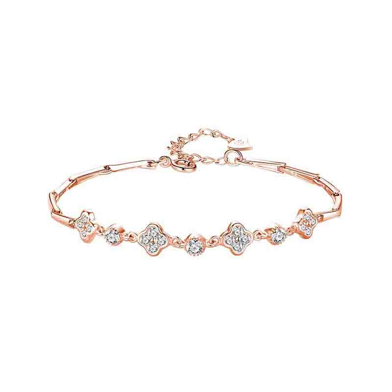 卓尼萱 银镀手链