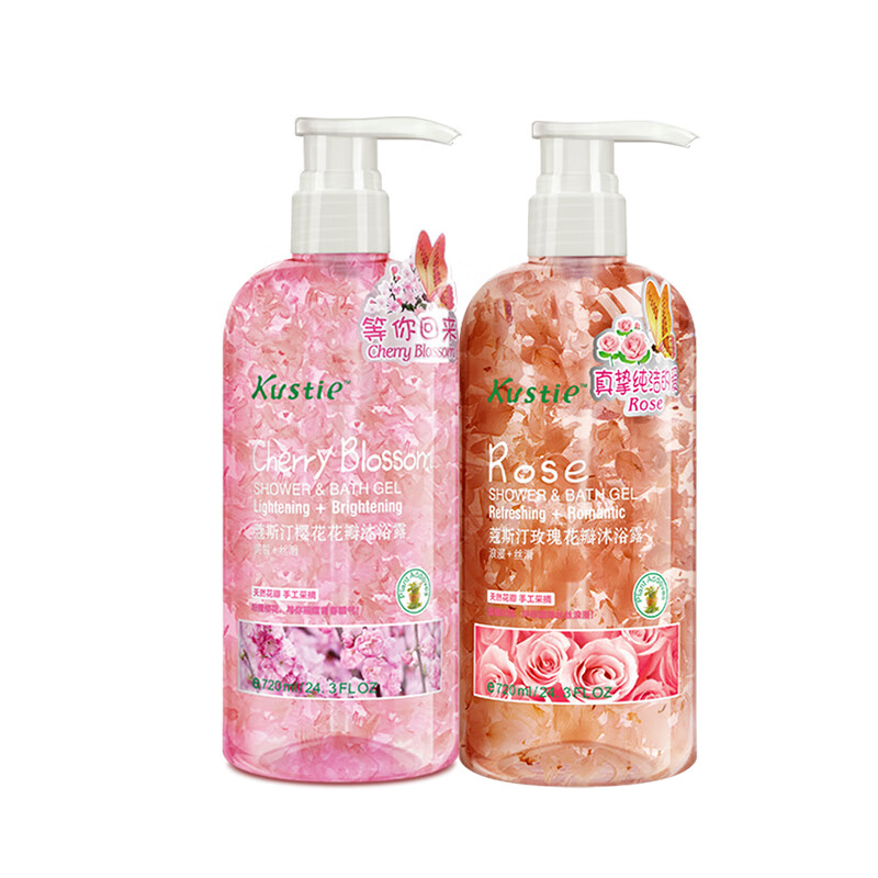 蔻斯汀 樱花精粹椰油沐浴露
