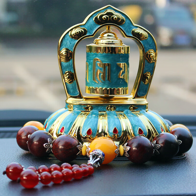 百路喜 彩绘合金摆件