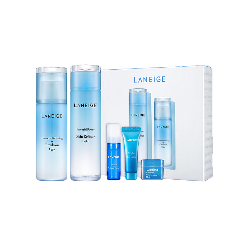 兰芝 水库凝肌水乳护肤套装