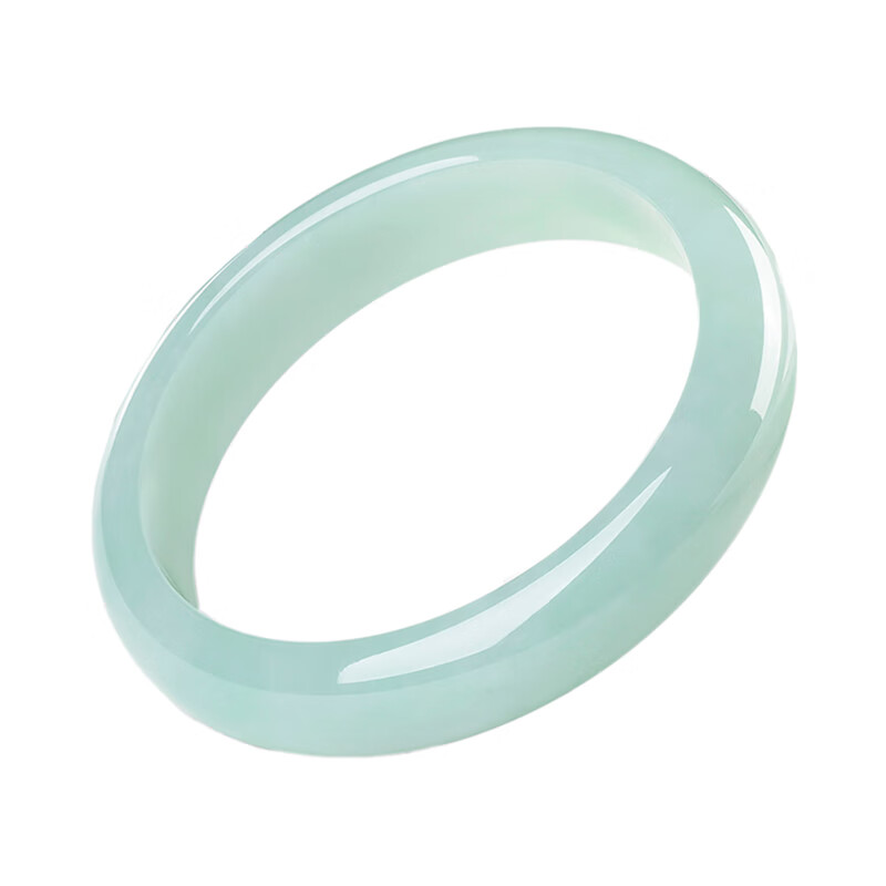 碧玉尊 圆润精美翡翠手镯