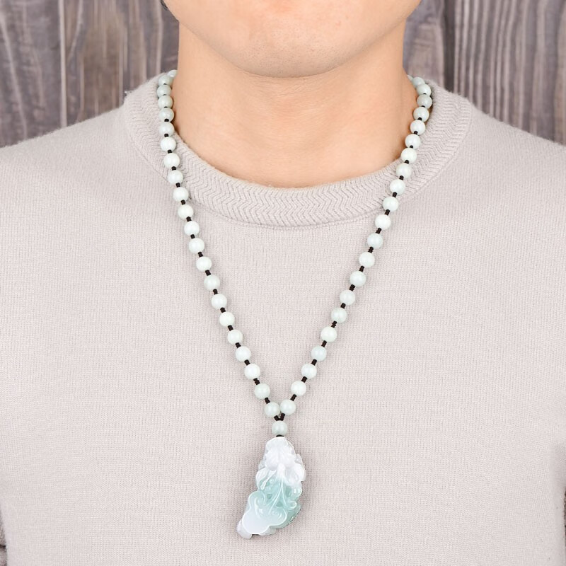 千载一玉 貔貅 翡翠吊坠