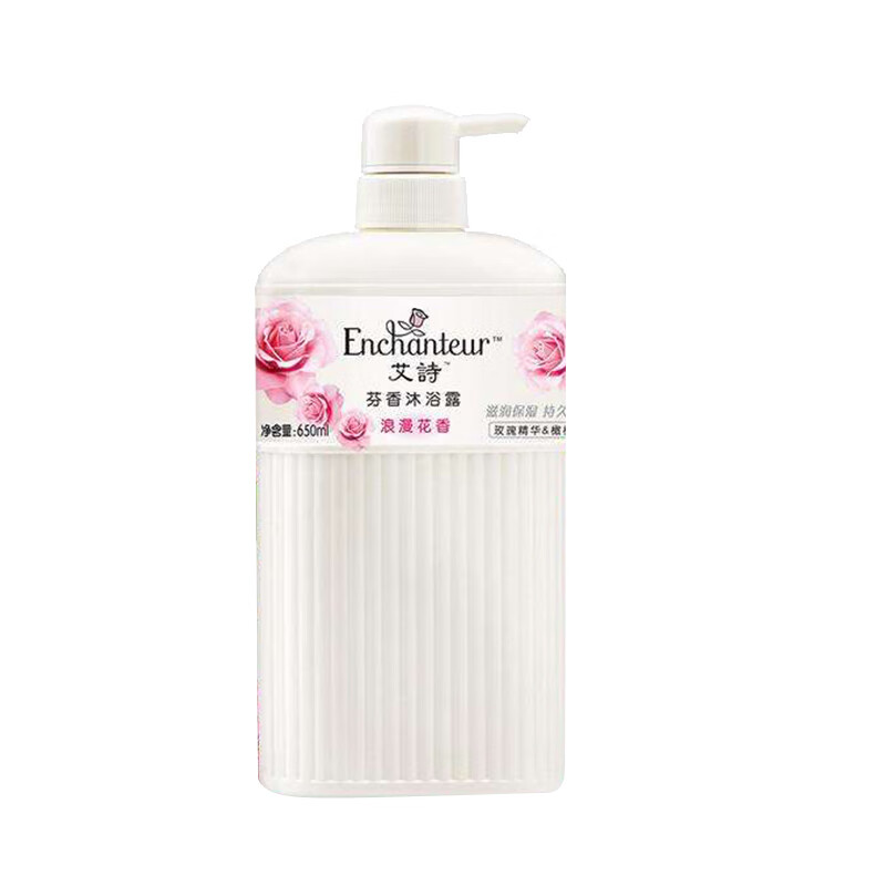 艾诗 玫瑰精油绵密沐浴露